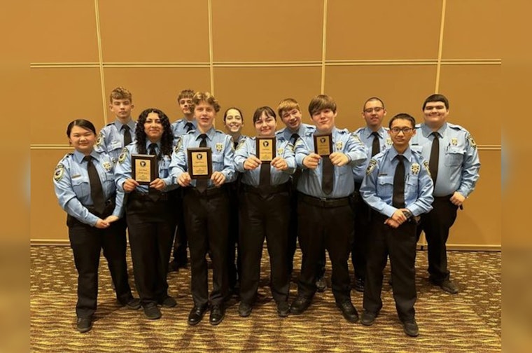 Coon Rapids Police Explorers Triumph at Minnesota Law Enforcement Competition in Rochester