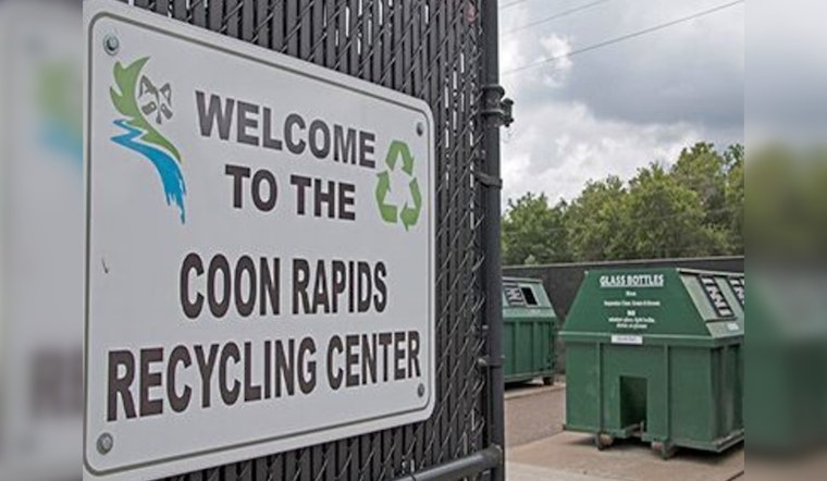 Coon Rapids Recycling Center Extends Hours for Spring and Summer Clean-Up