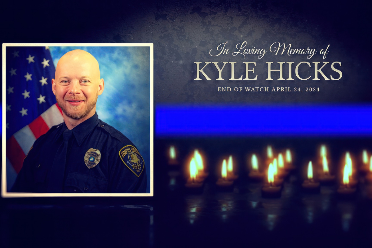 Corpus Christi Mourns the Loss of Officer Kyle Hicks after