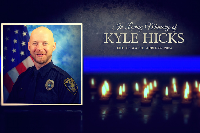 Corpus Christi Mourns the Loss of Officer Kyle Hicks after Line-of-Duty Death
