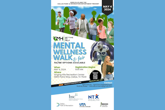Dallas Cowboys Coach Greg Ellis Champions Mental Health with Wellness Walk at Singing Hills