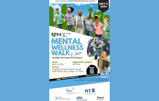 Dallas Cowboys Coach Greg Ellis Champions Mental Health with Wellness Walk at Singing Hills