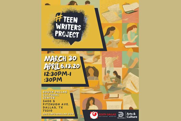 Dallas Cultural Center Opens Doors for Teen Wordsmiths with #TeenWriters Project Workshops