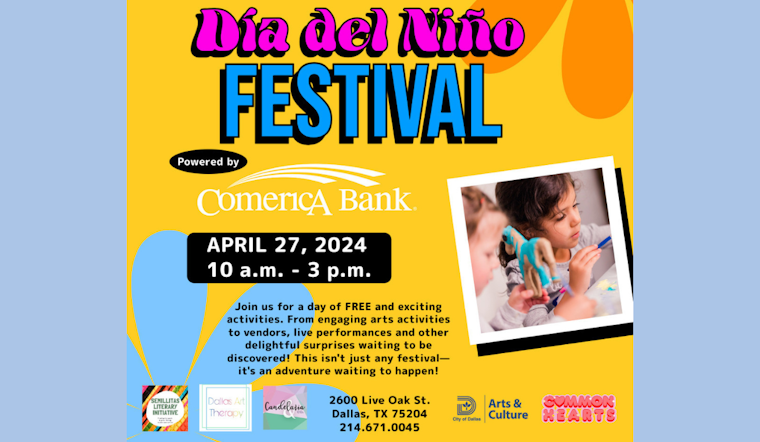 Dallas' Día del Niño Festival Ready to Dazzle with Magic, Dance, and Theater, Rain or Shine