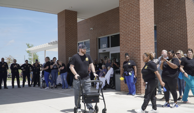Dallas Officer Wounded in Shooting Takes First Steps Toward Recovery Amidst Cheers and Support