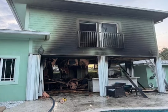 Dania Beach Home Engulfed in Flames, No Injuries as Fire Crews Subdue Blaze