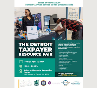 Detroit Hosts Taxpayer Resource Fair to Aid Homeowners at Risk of Foreclosure