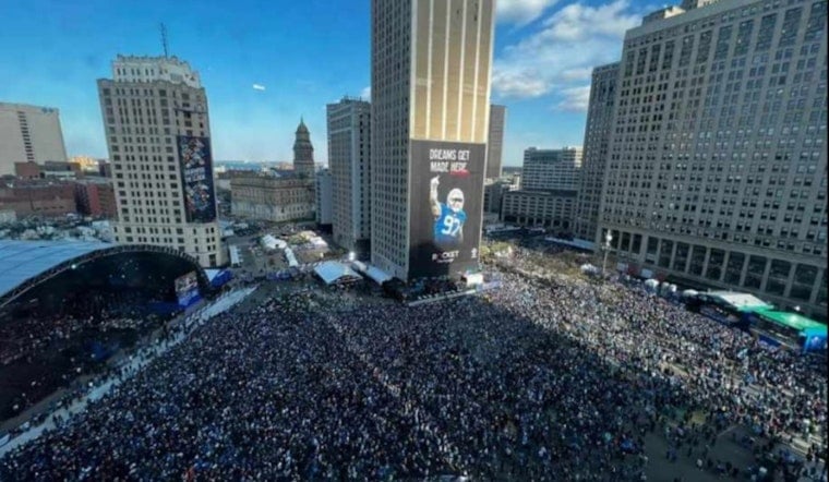 Detroit Shatters NFL Draft Attendance Record as 275,000 Fans Flood the City on Opening Day