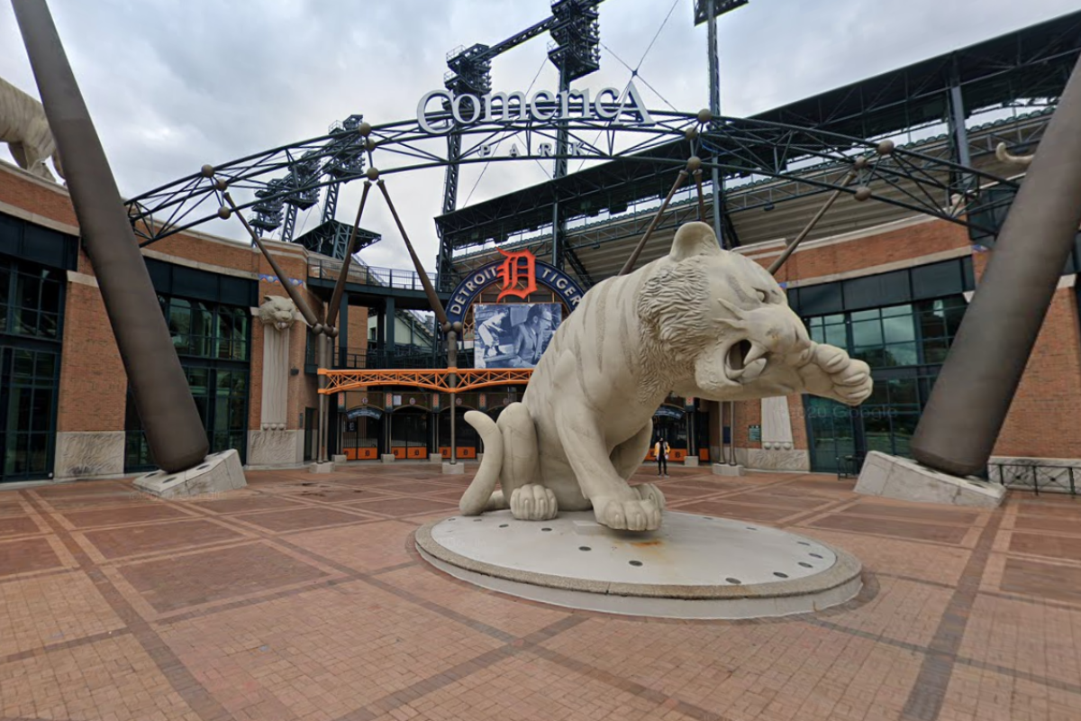 Detroit Tigers Opening Day Comerica Park's New Rules, HighTech