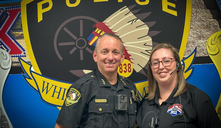 Dispatcher Kim Podsednik Celebrated for Completing Training at WEST COMM 911 Dispatch Center