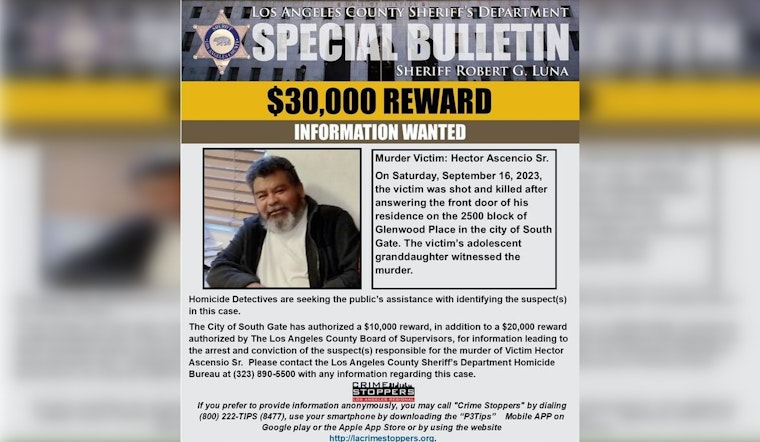 $30,000 Reward Offered for Clues in Murder of South Gate Grandfather Hector Ascencio Sr.
