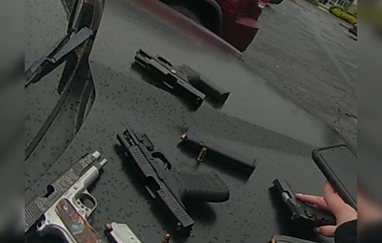 Douglas Trio Accused of Breaking Into 48 Vehicles, Stealing Firearms in Peachtree City Spree