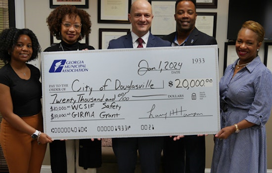 Douglasville Awarded Safety Grant by Georgia Municipal Association for Workforce Protection Efforts