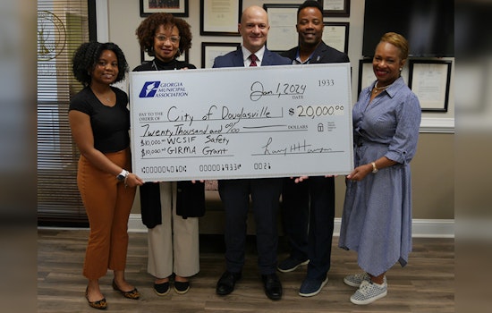 Douglasville Awarded Safety Grant by Georgia Municipal Association for Workforce Protections