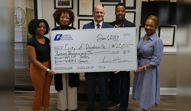 Douglasville Awarded Safety Grant by Georgia Municipal Association for Workforce Protections