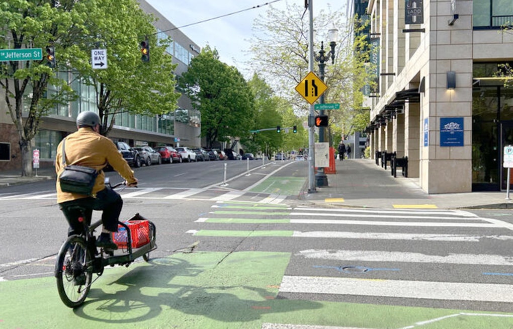 Downtown Portland Prepares for Traffic Safety Overhaul with Enhanced Features for Cyclists and Drivers