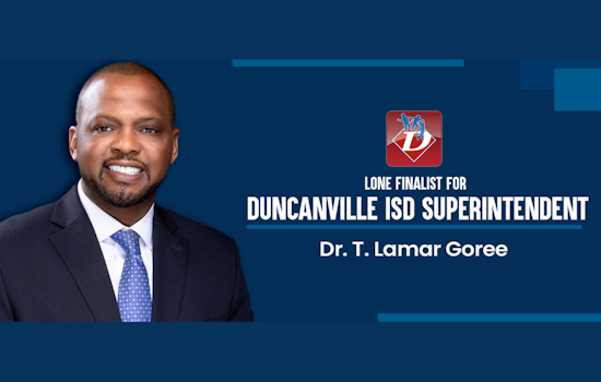 Dr. Lamark Goree Named Lone Finalist for Superintendent of Duncanville Independent School District
