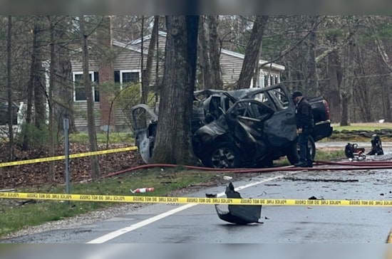 Driver Killed in Fiery Pickup Truck Crash Against Tree in Pelham, NH