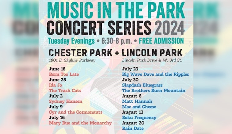 Duluth's 41st Annual Music in the Park Concert Series Promises Diverse Summer Sounds
