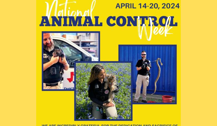 Duncanville Police Department Celebrates Animal Control Officer Appreciation Week