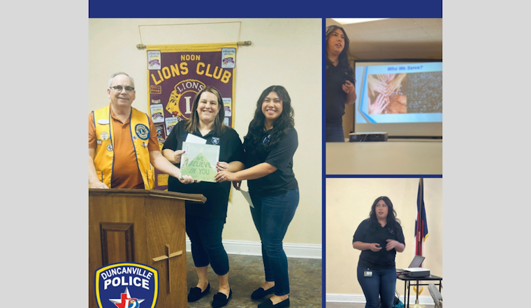 Duncanville Police to Honor Lives Lost to Crime with "A Light of Hope" Event at Lakeside Park