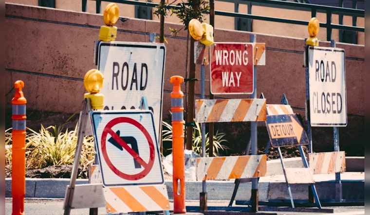 East Freeway Westbound Lanes Closed for Repairs Until Monday Morning