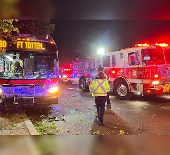 Eight Injured as Metrobus Collides with Car in Northeast DC, Prompting Emergency Response