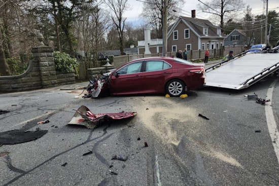 Elderly Driver Injured After Striking Train Near Beverly in Railroad Safety Breach