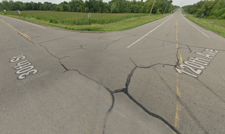 Elderly Passenger Hospitalized Following Two-Car Collision at Minnesota Intersection