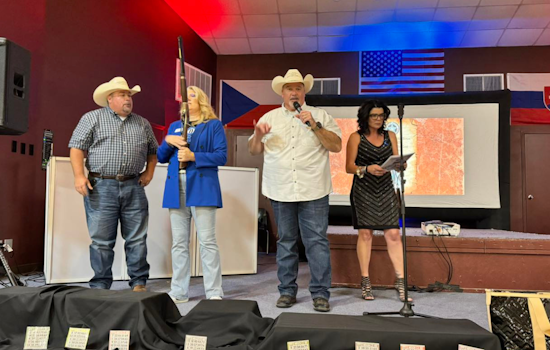 Ellis County Bling Bang Bash Charms with Handbags and Henry Rifle, Raising $6,500 for Child Advocacy