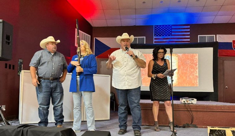 Ellis County Bling Bang Bash Charms with Handbags and Henry Rifle, Raising $6,500 for Child Advocacy