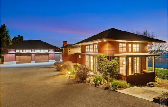 Exclusive "Forgotten Modern" Gem Listed at $8.3 Million in Tiburon, Just Minutes from San Francisco