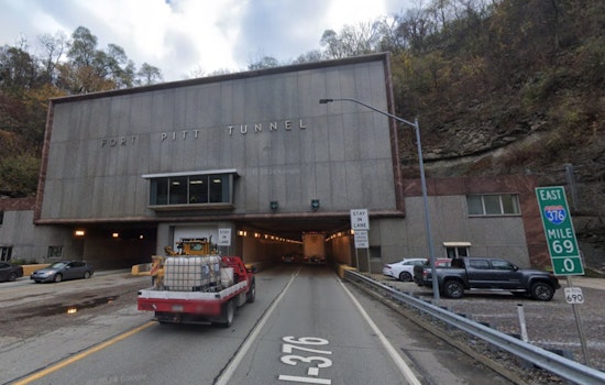 Expect Lane Restrictions in Fort Pitt Tunnel Monday Night for Lighting Repairs, PennDOT Advises
