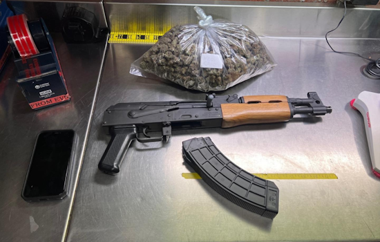 Fairfield Police Arrest Suspect with Drugs, Loaded Gun Following Late-Night Pursuit and Vehicle Crash