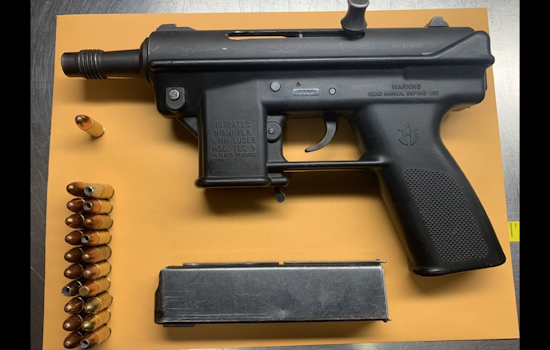 Fairfield Police Seize Loaded Submachine Gun Near School, Two Suspects Arrested During Traffic Stop