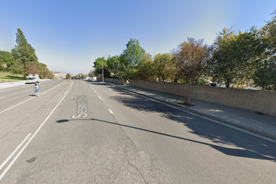 Fatal Solo Vehicle Crash Ignites Fire in Porter Ranch, One Dead