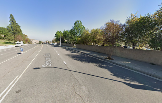 Fatal Solo Vehicle Crash Ignites Fire in Porter Ranch, One Dead