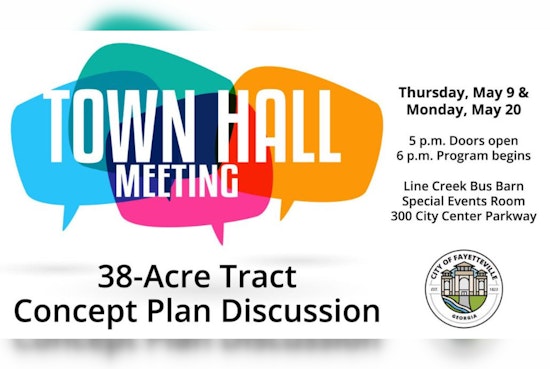 Fayetteville Calls for Community Input at Twin Town Hall Meetings on New 38-Acre Development