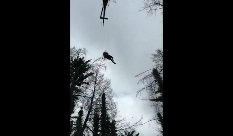 VIDEO: Firefighters and Volunteers Rescue Injured Hiker in Butano State Park