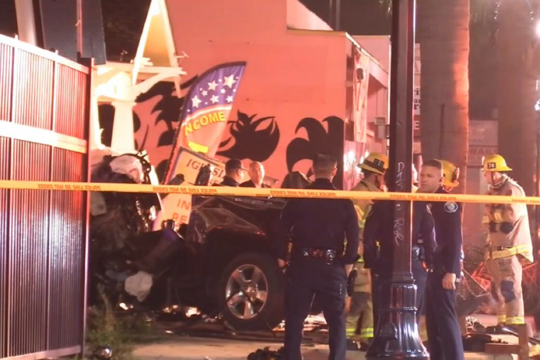 Firefighters Employ 'Jaws of Life' in Predawn Rescue After Santa Ana Truck Accident
