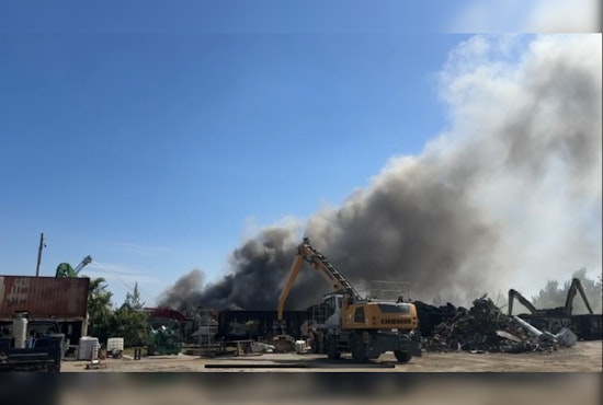 Firefighters Quell Blaze at Everglades Recycling in Opa-locka, Cause Under Investigation