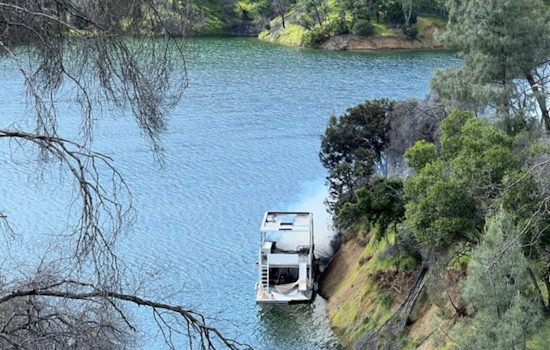 Firefighters Quell Blaze on Drifting Houseboat at Lake Berryessa, Saving Surrounding Napa Lands