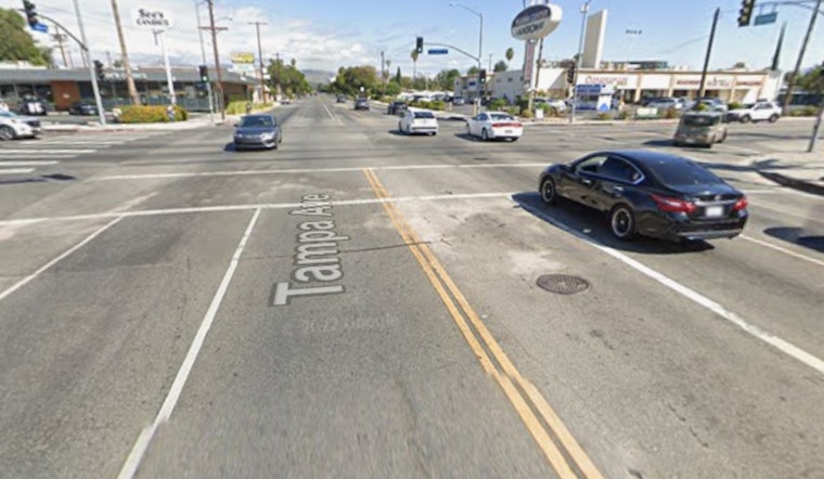 Five Hospitalized Following Two-Vehicle Collision on Tampa Avenue in Reseda