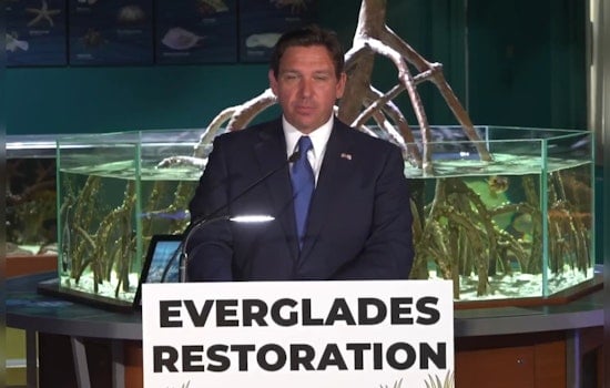 Florida Governor Pledges $6.5 Billion for Everglades Restoration and Water Quality Improvements in West Palm Beach Earth Day Announcement