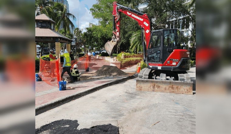 Fort Lauderdale Collaborates with Contractor to Upgrade Downtown Water Mains Using Cutting-Edge Technology