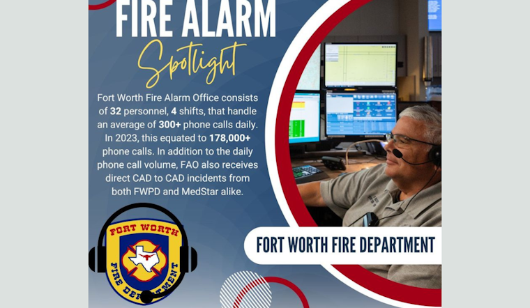 Fort Worth Fire Department Honors 911 Dispatchers During National Public Safety Telecommunicators Week