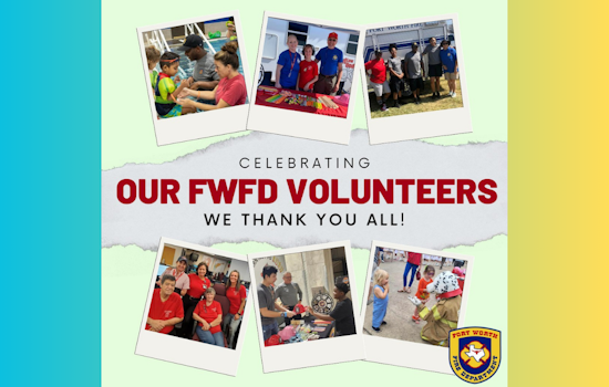 Fort Worth Fire Department Honors Unseen Heroes on Volunteer Appreciation Day