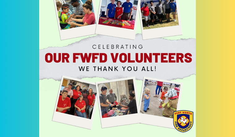 Fort Worth Fire Department Honors Unseen Heroes on Volunteer Appreciation Day