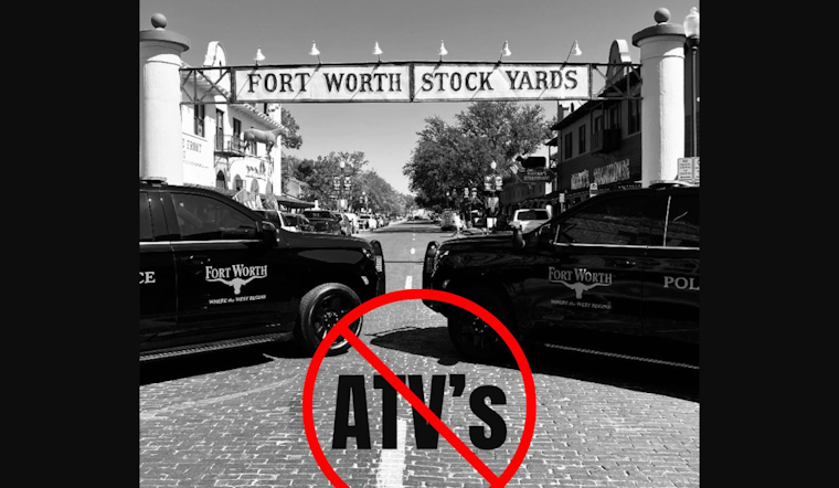 Fort Worth Police Launch Traffic Enforcement Initiative to Curb Illegal ATV and Mini Motorcycle Use