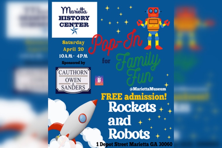 Free 'Rockets and Robots Family Fun Day' at Marietta History Center Promises Educational Excitement for Kids